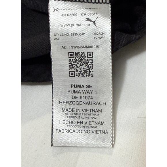 Puma Men's Size Small Black Short‎ Sleeve 100% Cotton Graphic T-Shirt - Picture 6 of 8